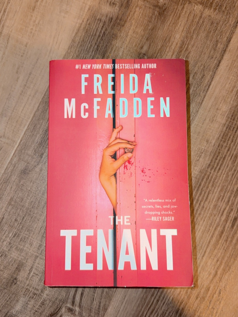 Target Pink Hardcover Novel by Freida McFadden